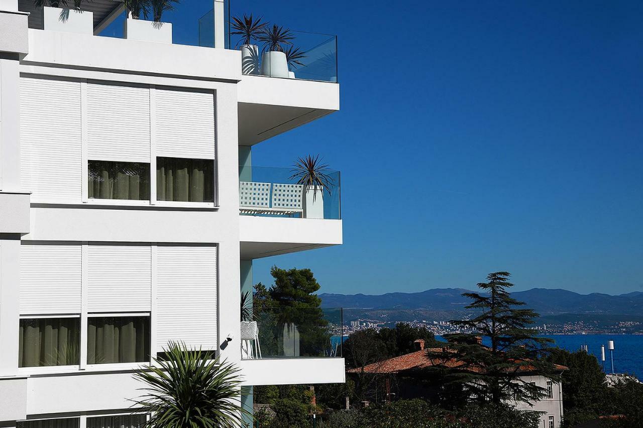 Designed Apartment With Swimming Pool Near The Beach Opatija Eksteriør billede