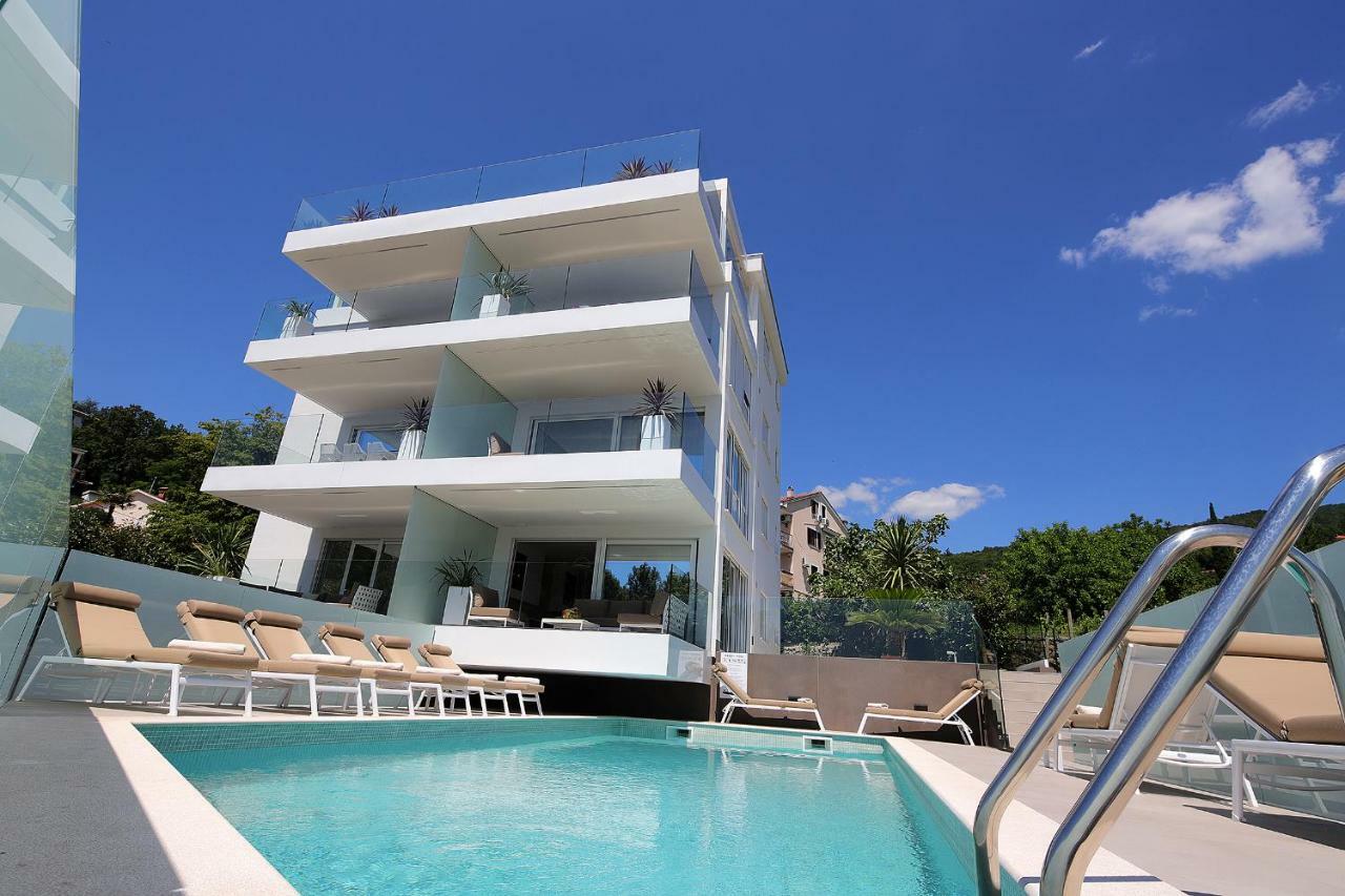 Designed Apartment With Swimming Pool Near The Beach Opatija Eksteriør billede