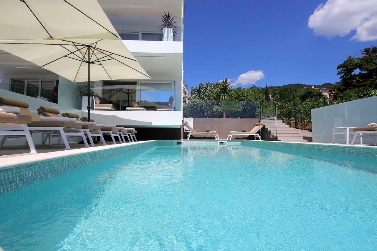 Designed Apartment With Swimming Pool Near The Beach Opatija Eksteriør billede